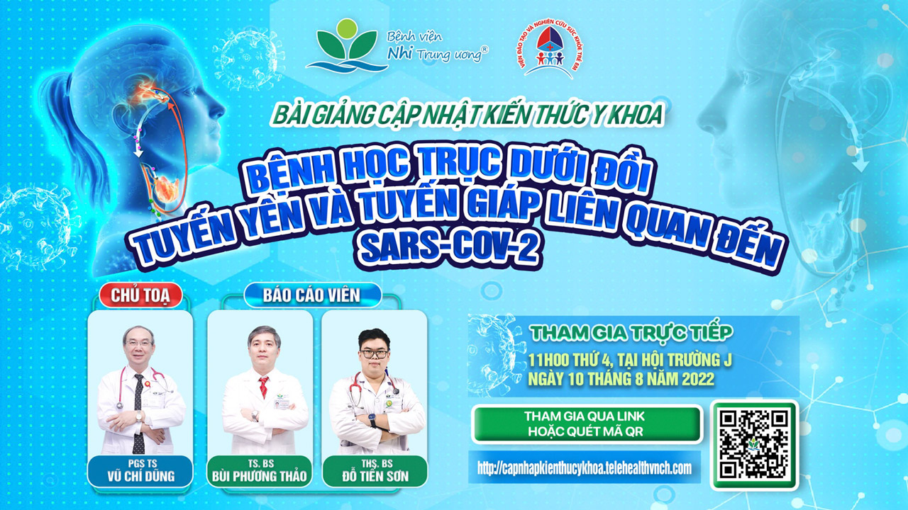 [VIDEO] Bệnh học trục dưới đồi tuyến yên và tuyến giáp liên quan đến SARS-CoV-2