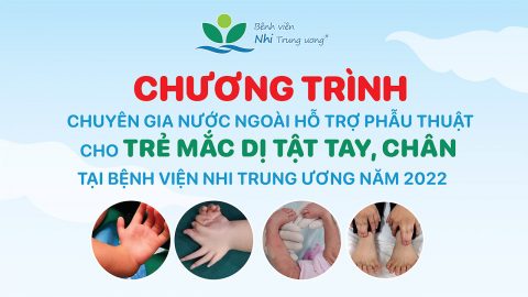 Thông báo: Chương trình Đoàn chuyên gia nước ngoài hỗ trợ phẫu thuật cho trẻ mắc dị tật tay, chân tại game bài đổi thưởng uy tin
 năm 2022