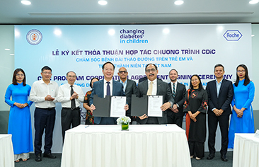 Hội Nhi khoa Việt Nam, Novo Nordisk và Roche Việt Nam ký kết hợp tác chăm sóc trẻ em và trẻ vị thành niên mắc bệnh đái tháo đường tuýp 1