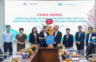 UBND tỉnh Lào Cai đến thăm, làm việc và chúc mừng game bài đổi thưởng uy tin
 nhân kỷ niệm 69 năm Ngày Thầy thuốc Việt Nam