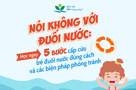 Nói không với đuối nước: Học ngay 5 bước cấp cứu trẻ đuối nước đúng cách và các biện pháp phòng tránh