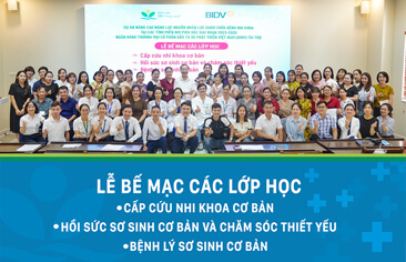 Bế mạc các lớp đào tạo thuộc dự án: “Nâng cao năng lực nguồn nhân lực khám chữa bệnh Nhi khoa các tỉnh miền núi phía Bắc giai đoạn 2023 – 2025” tại game bài đổi thưởng uy tin
