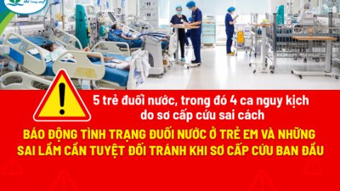 5 trẻ đuối nước, trong đó 4 ca nguy kịch do sơ cấp cứu sai cách – Báo động tình trạng đuối nước ở trẻ em và những sai lầm cần tuyệt đối tránh khi sơ cấp cứu ban đầu