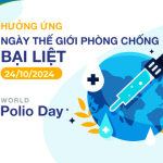 HƯỞNG ỨNG NGÀY THẾ GIỚI PHÒNG CHỐNG BẠI LIỆT 24/10